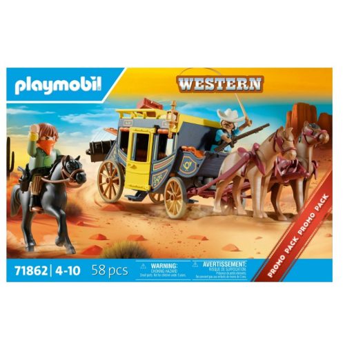 Playmobil Promo-Pack 71862 Vadnyugati postakocsi