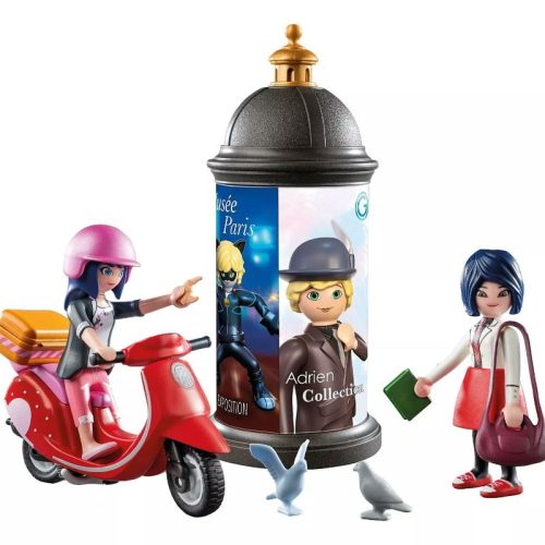 Playmobil Miraculous 71864 Párizs utcáin mopeddel
