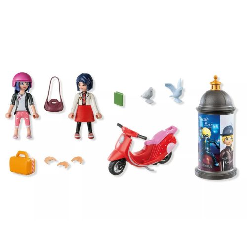 Playmobil Miraculous 71864 Párizs utcáin mopeddel