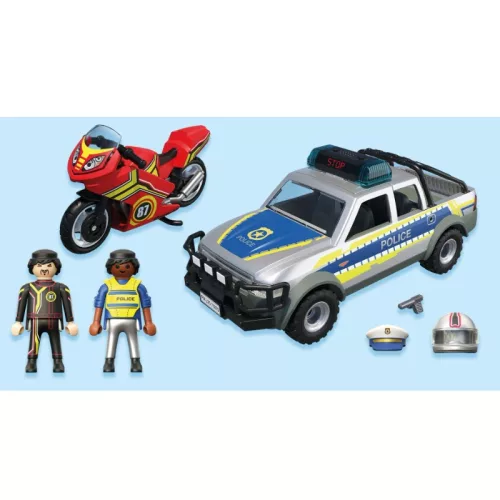 Playmobil City Action 71875 Rendőrségi üldözés pick-uppal
