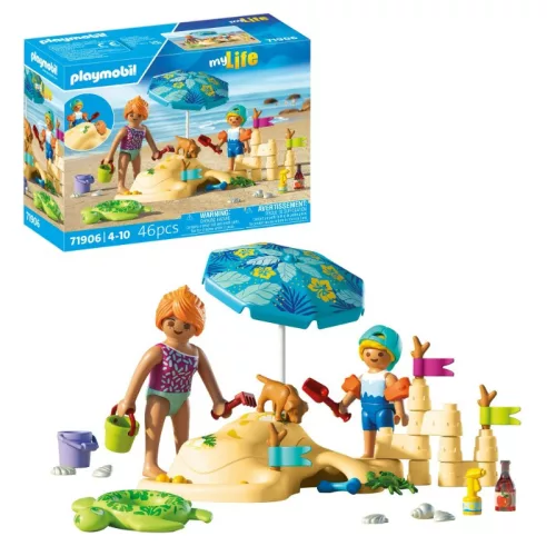 Playmobil My Life 71906 – Családi élmények a tengerparton