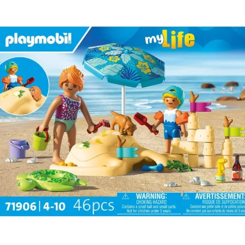 Playmobil My Life 71906 – Családi élmények a tengerparton
