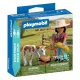 Playmobil Duo Pack Farmer lány csikóval