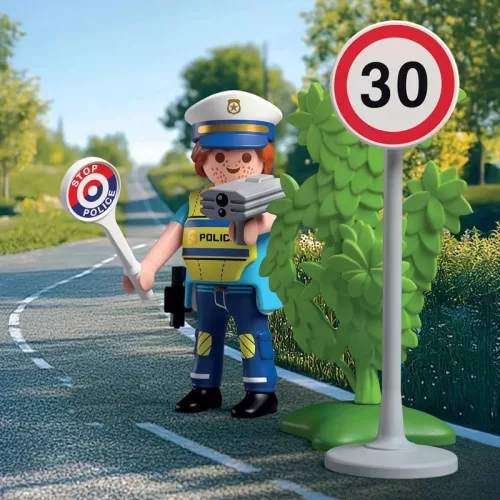Playmobil Special Plus 72029 Rendőr sebességmérővel