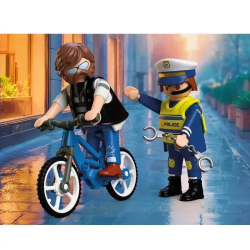 Playmobil City Action 72076 Kerékpárlopás