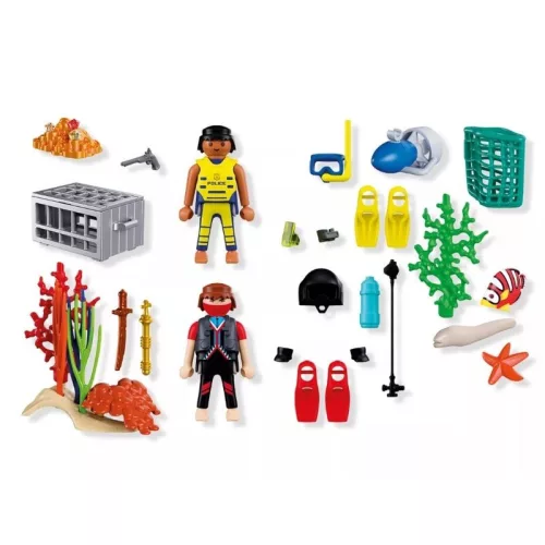 Playmobil City Action 72078 Rendőrbúvár kincsekkel