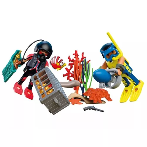 Playmobil City Action 72078 Rendőrbúvár kincsekkel