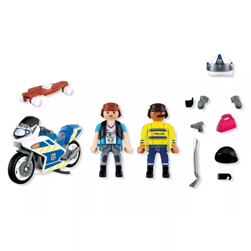 Playmobil City Action 72079 Motoros üldözés