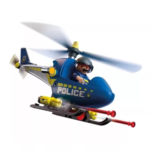 Playmobil City Action 72080 Rendőrhelikopter radarral