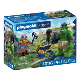 Playmobil Knights 72116 – Troll és az oroszlánlovag kincse