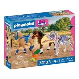 Playmobil I Love Horses 72133 – Három gyűjthető ló felszereléssel