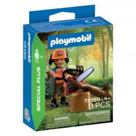 Playmobil Special Plus 72150 Erdei munkás láncfűrésszel