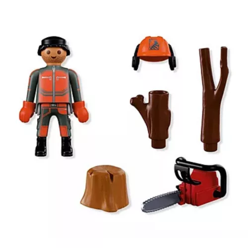 Playmobil Special Plus 72150 Erdei munkás láncfűrésszel