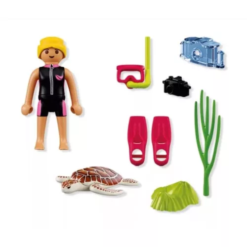 Playmobil Special Plus 72151 – Búvár teknőssel