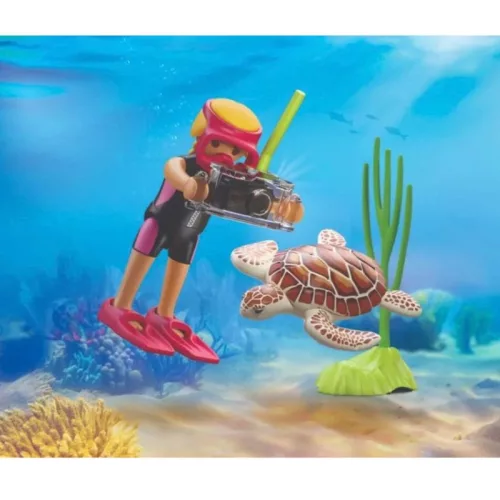 Playmobil Special Plus 72151 – Búvár teknőssel