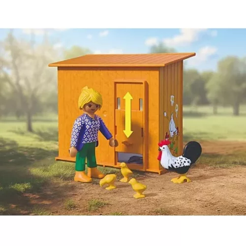 Playmobil Country 72168 Tyúkól rókával – 39 db-os játékszett