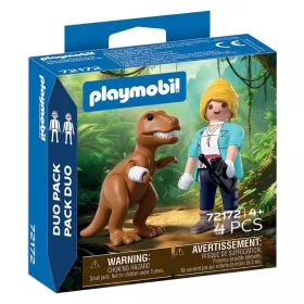 Playmobil Dinos 72172 DuoPack – T-Rex felfedezőnővel