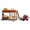 Playmobil City Action 72195 Tűzoltó quad hamburgerezővel