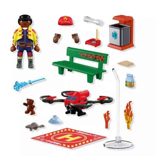 Playmobil Fire 72197 Tűzoltó drón
