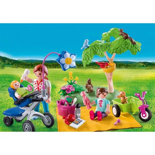 Playmobil Family Fun 9103 Hordozható Családi piknik játékszett