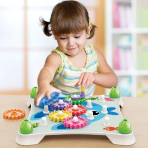 Quercetti Peggy Gears fogaskerék játékszett (13 db)