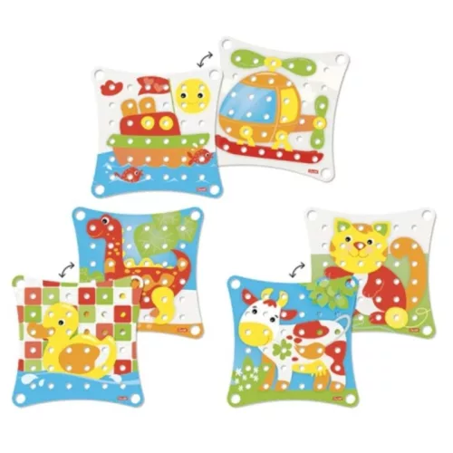 Quercetti Jumbo Peggy mozaikjáték – 41 db