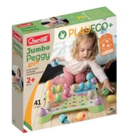 Quercetti Jumbo Peggy Evo Eco pötyi játékszett (41 db)