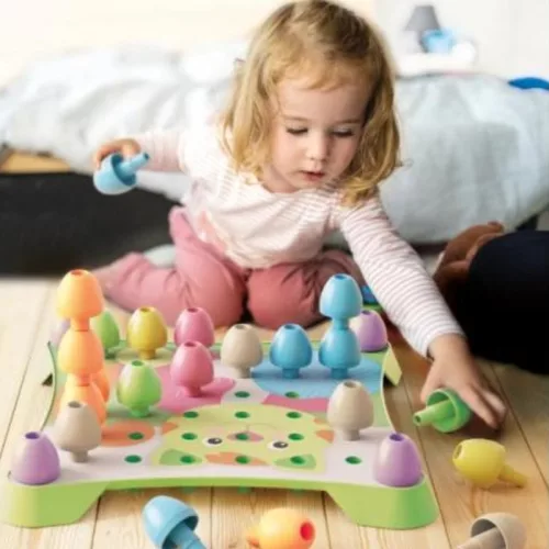 Quercetti Jumbo Peggy Evo Eco pötyi játékszett (41 db)