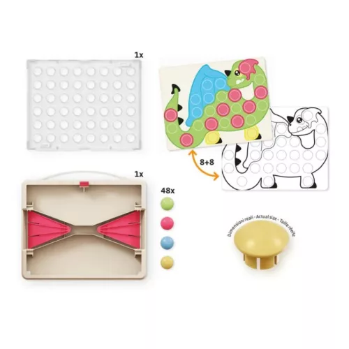 Quercetti Fanta Color Eco Junior pötyi (58 db)