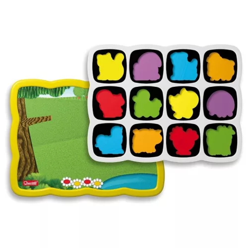 Quercetti Smart mágneses puzzle – Háziállatok (13 db-os)