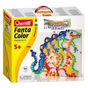 Quercetti FantaColor modular 4 pötyi készlet (600 db-os)