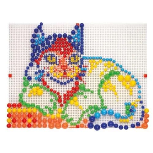 Quercetti FantaColor modular 4 pötyi készlet (600 db-os)