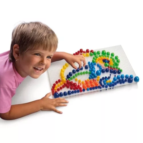 Quercetti FantaColor modular 4 pötyi készlet (600 db-os)