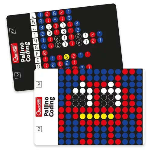 Quercetti Pallino kódolás – mozaik programozás logikai játék