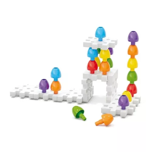 Quercetti Jumbo Peggy – 2 az 1-ben pötyi szett (45 db)