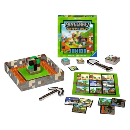 Ravensburger Minecraft Builders & Biomes Junior társasjáték