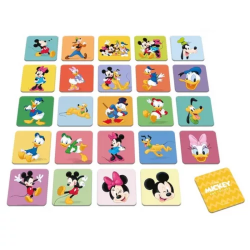 Dino memóriajáték – Mickey egér, Minnie egér