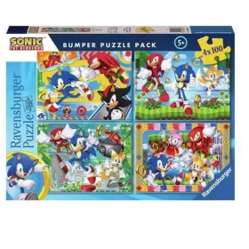 Ravensburger Sonic the Hedgehog puzzle (4x100 db)