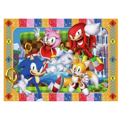 Ravensburger Sonic the Hedgehog puzzle (4x100 db)