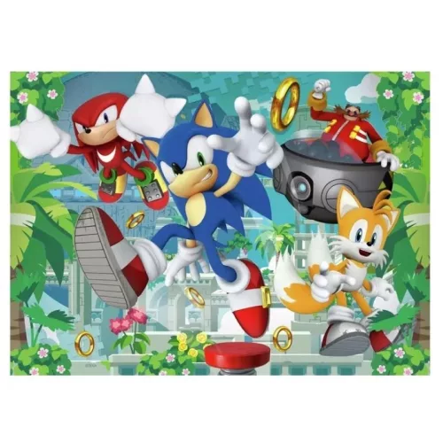 Ravensburger Sonic the Hedgehog puzzle (4x100 db)