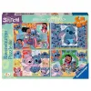 Ravensburger puzzle 4x100 db – Stitch
