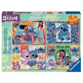 Ravensburger puzzle 4x100 db – Stitch