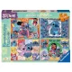 Ravensburger puzzle 4x100 db – Stitch