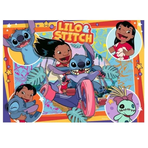 Ravensburger puzzle 4x100 db – Stitch