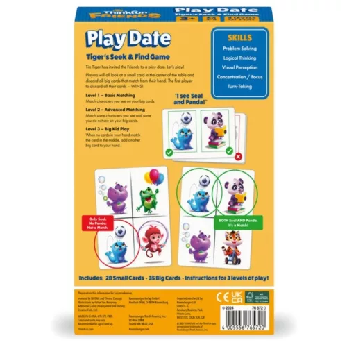 Thinkfun Friends Play Date társasjáték