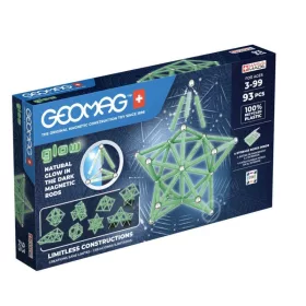 Geomag 339 Glow Recycled mágneses építőjáték készlet (93 db)