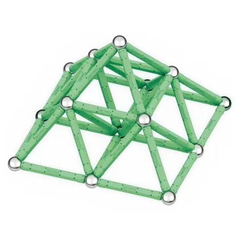 Geomag 339 Glow Recycled mágneses építőjáték készlet (93 db)