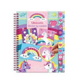 Totum Matricázz számok szerint! kreatív játék – unikornis