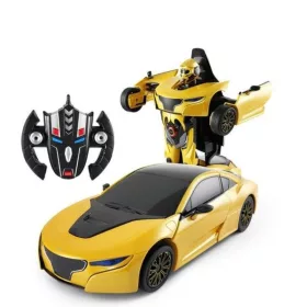Rastar távirányítós autó 1:14 méretarányos – Transformer robot és autó (sárga)