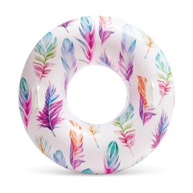 Intex 58263NP – Átlátszó úszógumi kapaszkodóval (többféle, 97 cm)